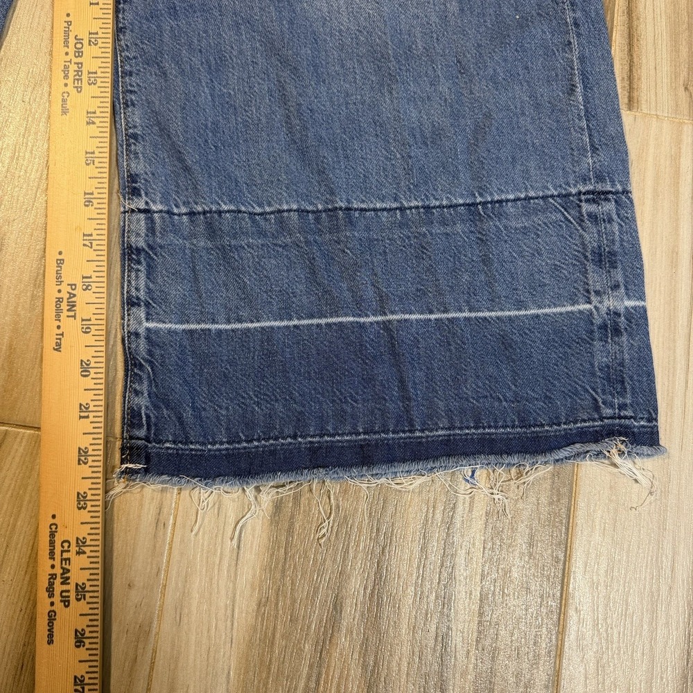 NWT Pilcro Anthropologie Jeans Women SZ 27 P Petite Wide Leg Crop Lightweight - Picture 8 of 12
